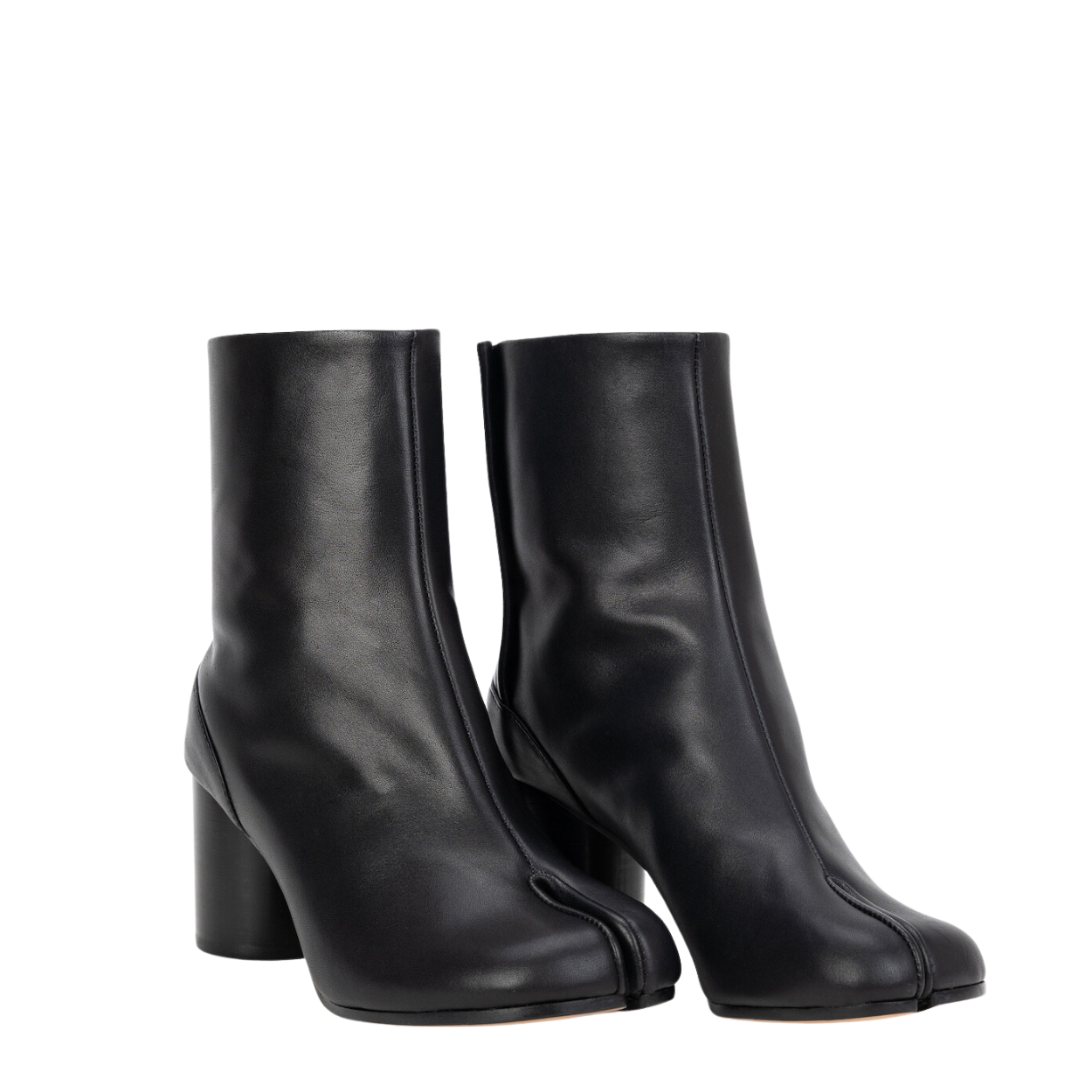Teodosia - Black tabi-style boots with Fendi toe for women