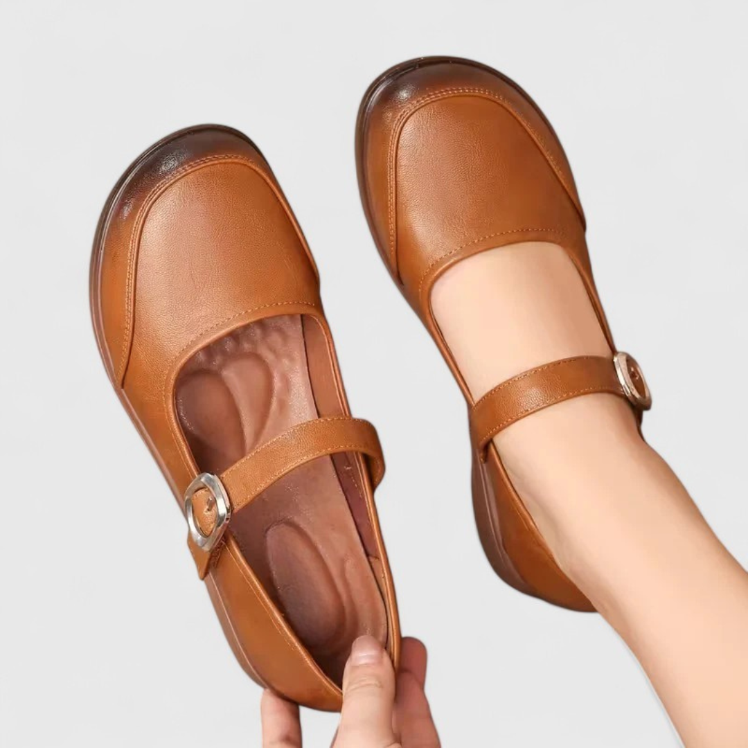 Mirella | Women Mary Jane Buckle Comfort Shoes