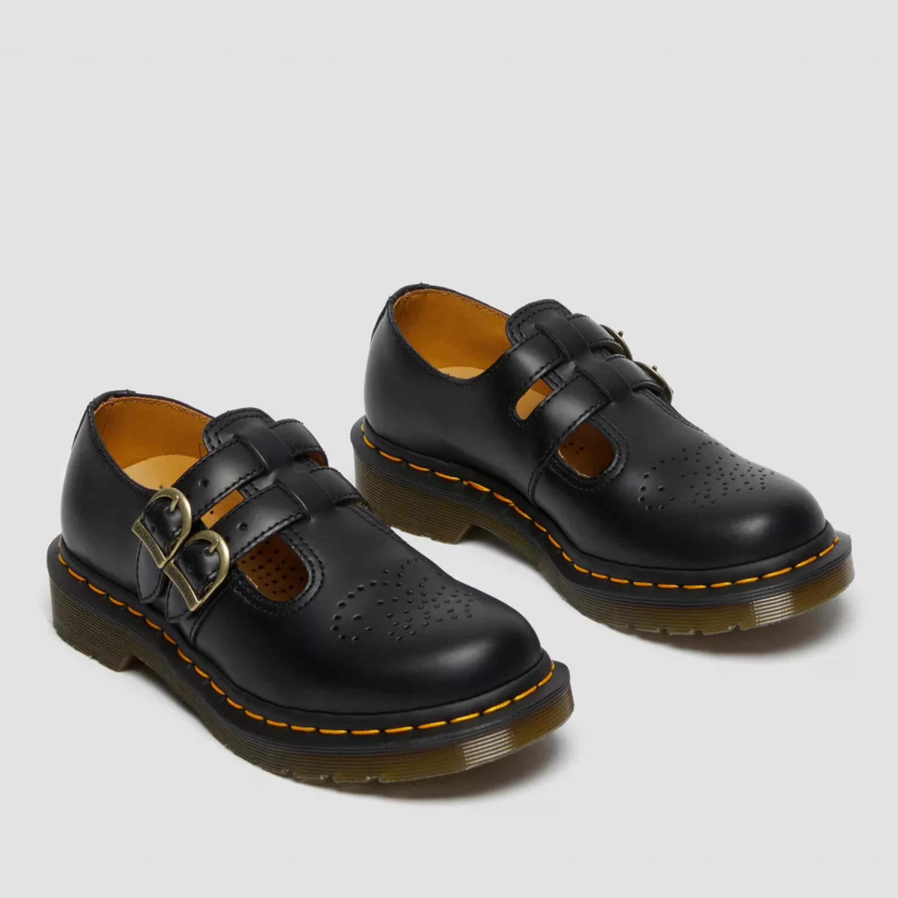 Maelis | Women Classic Double Buckle Mary Jane Shoes