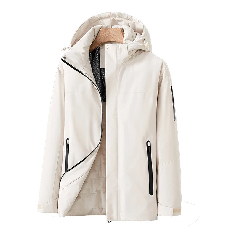 Manuela - Women's Outdoor Jacket with Hood and Pockets