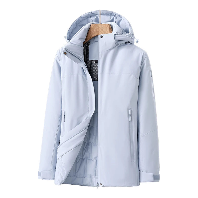 Manuela - Women's Outdoor Jacket with Hood and Pockets