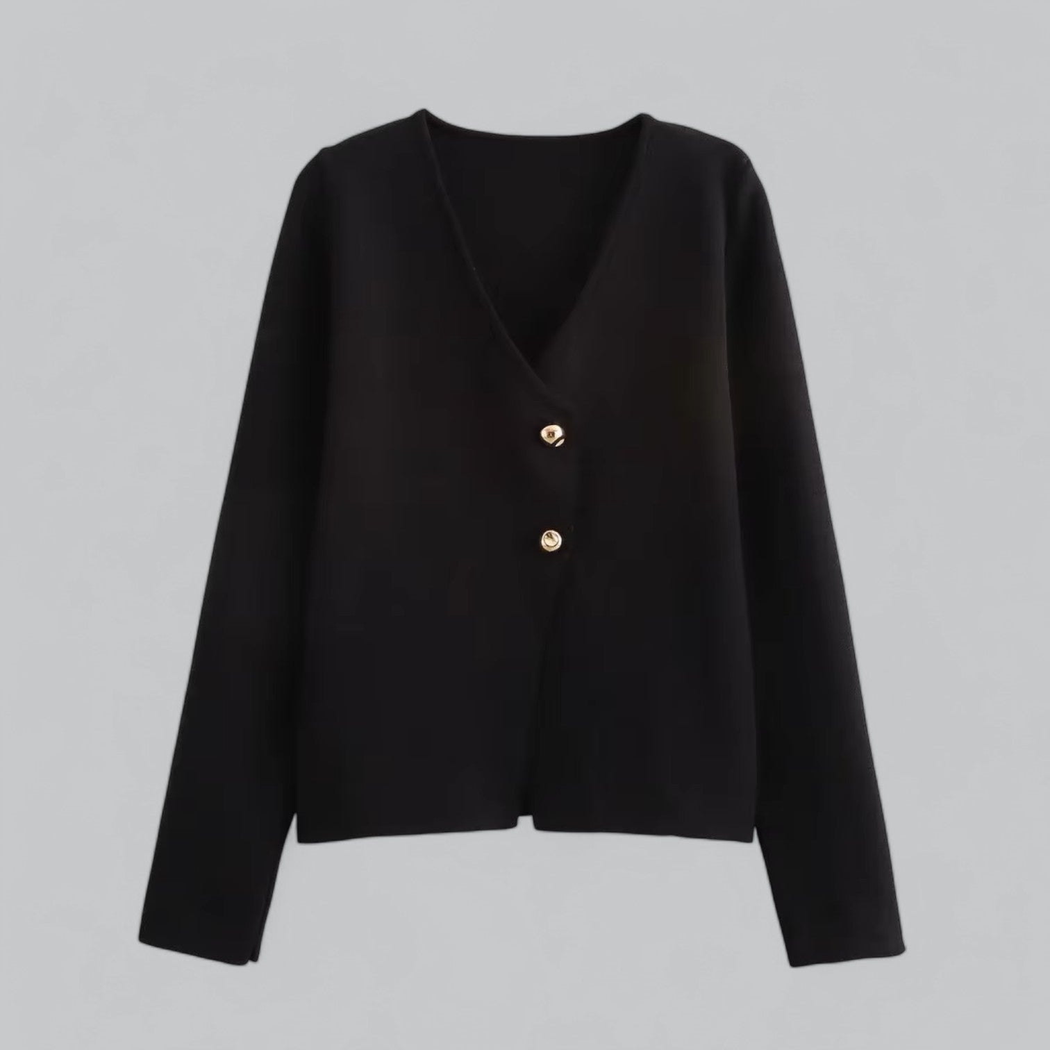 Irene | Women Minimal Button Front Cardigan