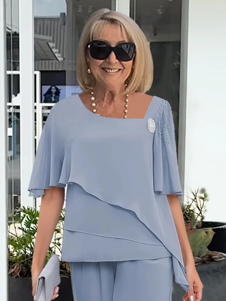 Audrey | Women Flowy Two Piece Summer Outfit Set