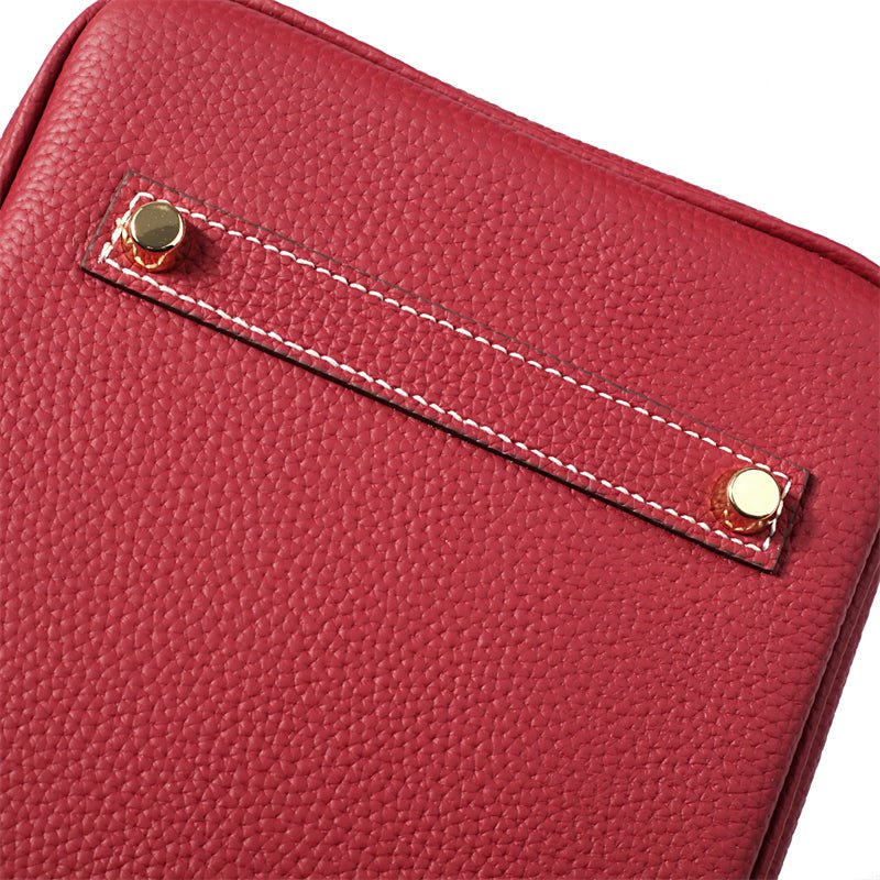 Women's Genuine Leather Handbag - Elegant Functional Everyday Carry For Work And Casual Use