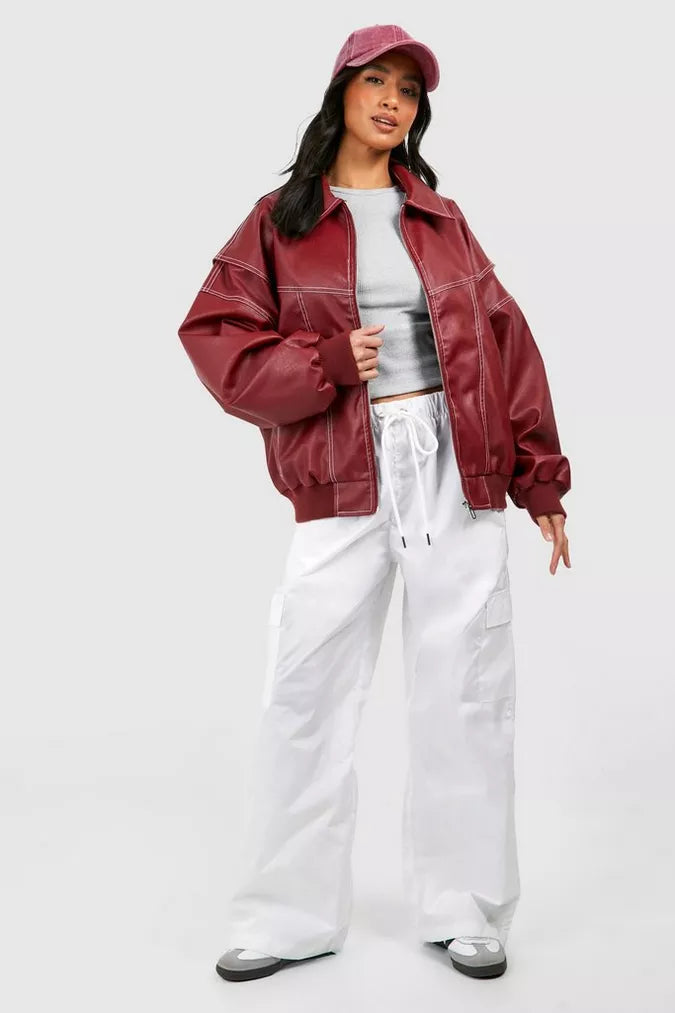 Olimpia - Women's Oversized Jacket with Modern Cut
