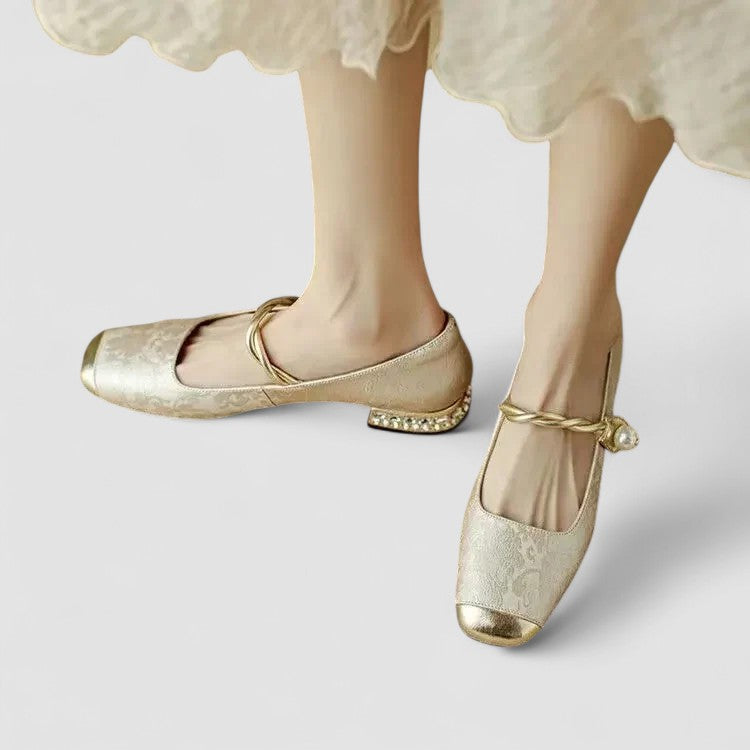 Freya | Women Classic Mary Jane Low Heel Shoes