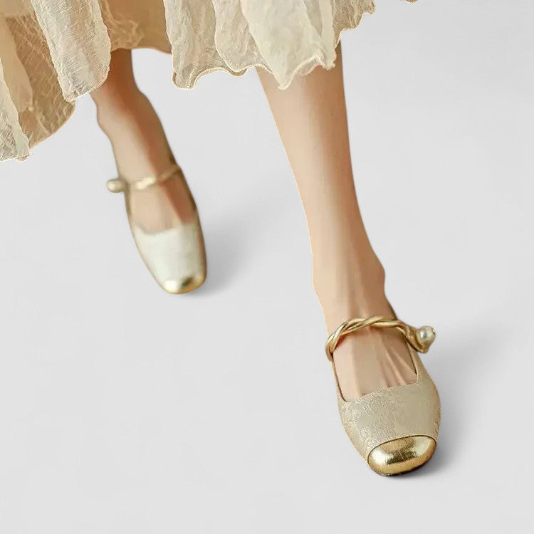 Freya | Women Classic Mary Jane Low Heel Shoes