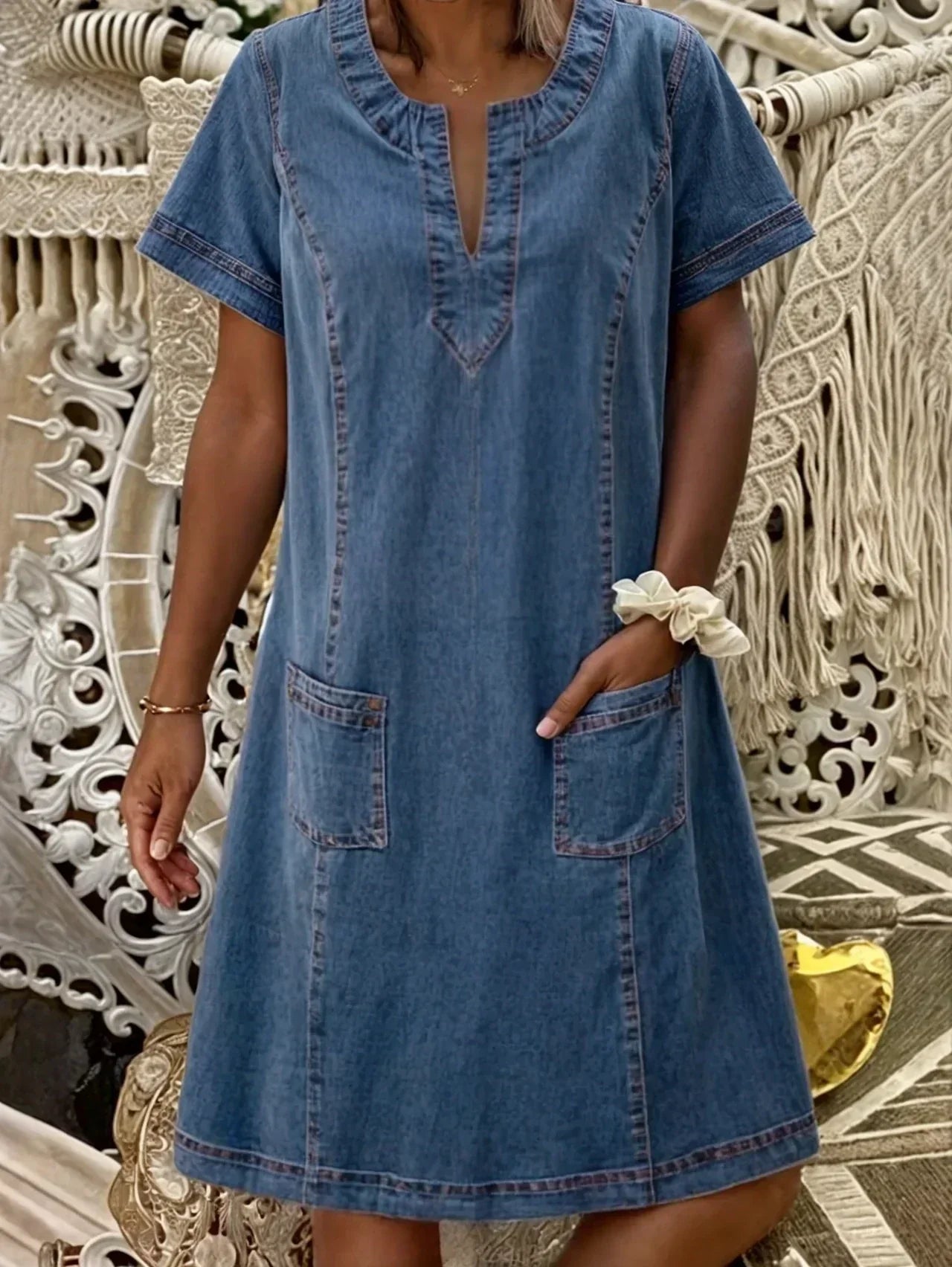 Serena | Women Casual Everyday Summer Dress with Pockets