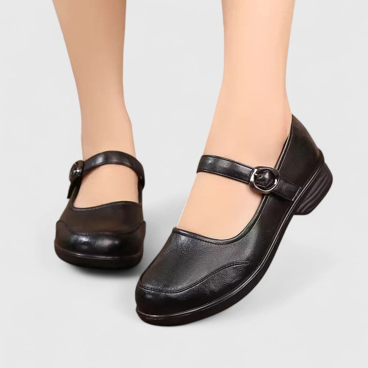 Mirella | Women Mary Jane Buckle Comfort Shoes