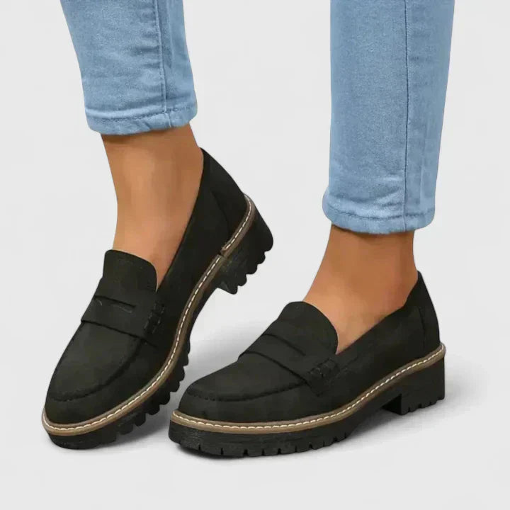 Rhea | Women Chunky Sole Casual Loafers