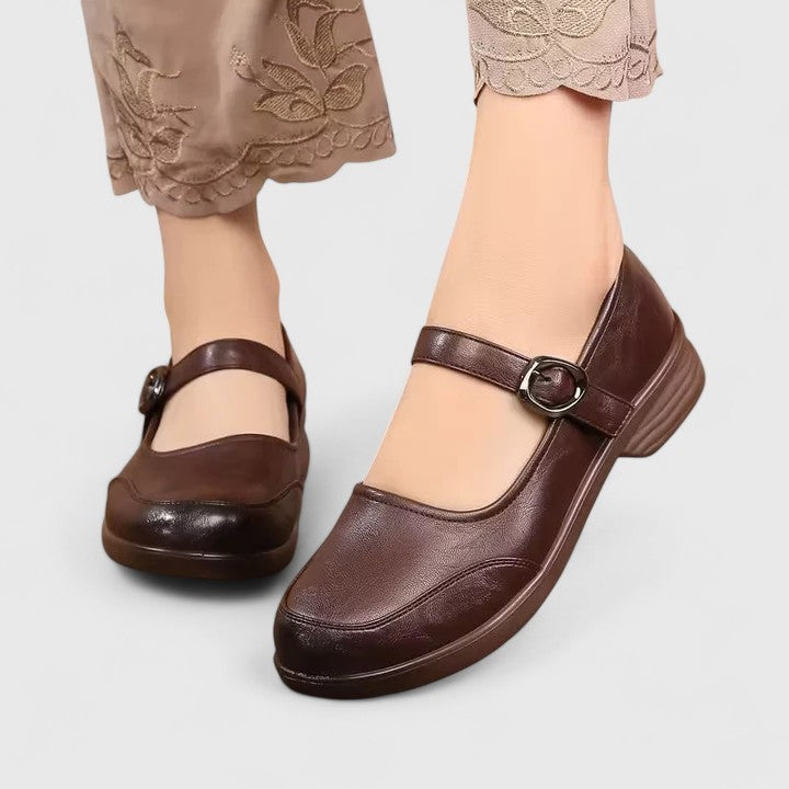 Mirella | Women Mary Jane Buckle Comfort Shoes