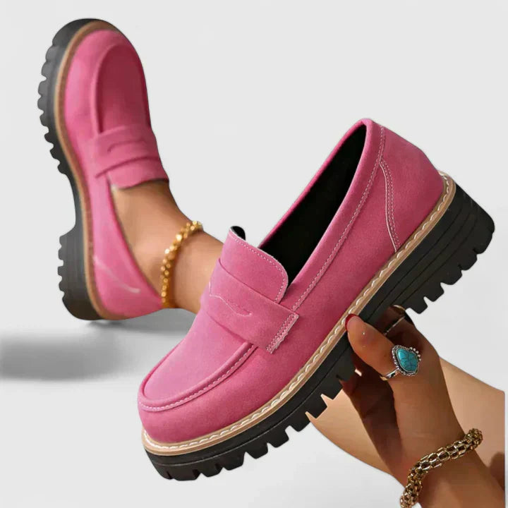 Rhea | Women Chunky Sole Casual Loafers