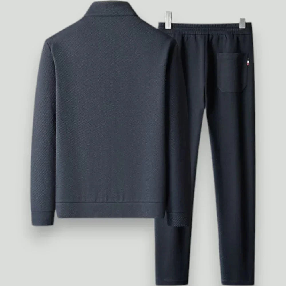 Men's 2-piece Tracksuit Set With A Slim Fit And Lightweight Design – A Comfortable Workout Set For Sports, Everyday Wear, And Leisure