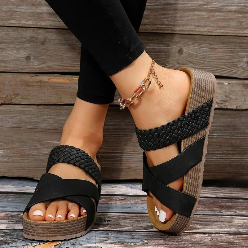 Aveline | Women Comfortable Everyday Summer Platform Sandals