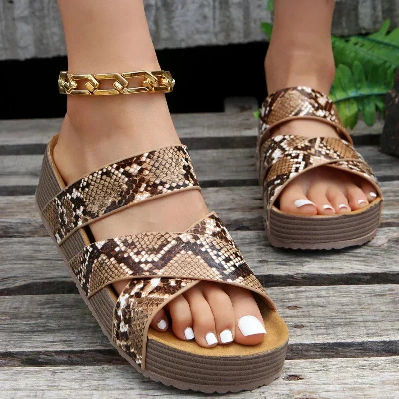 Aveline | Women Comfortable Everyday Summer Platform Sandals