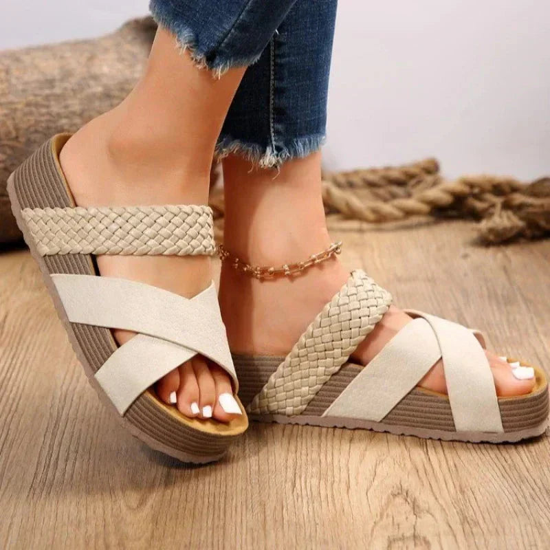Aveline | Women Comfortable Everyday Summer Platform Sandals