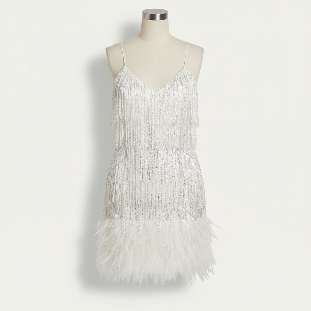 Women's Sequined Dress With Thin Straps And A Form-fitting Silhouette – An Elegant Party Dress For Cocktail Parties, Evening Wear, And Special Occasions