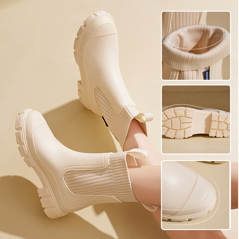 Alessia – Women's Waterproof Boots with Thick Non-Slip Sole