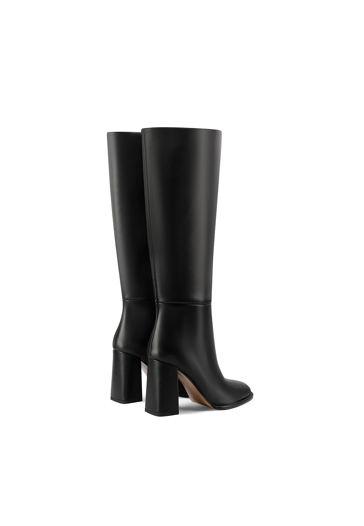 Loretta - High Heeled Women's Python Print Boots