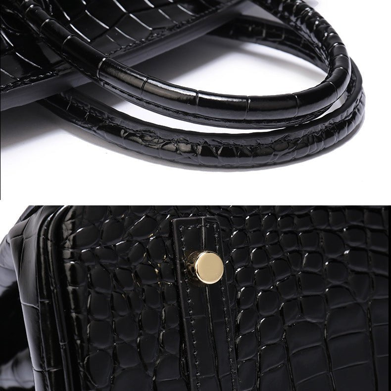 Women's Genuine Leather Handbag - Elegant Functional Everyday Carry For Work And Casual Use