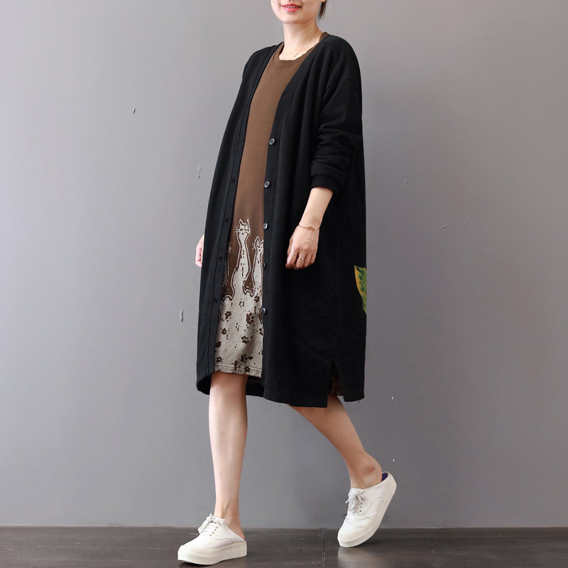 Nerina – Long Minimalist Cardigan