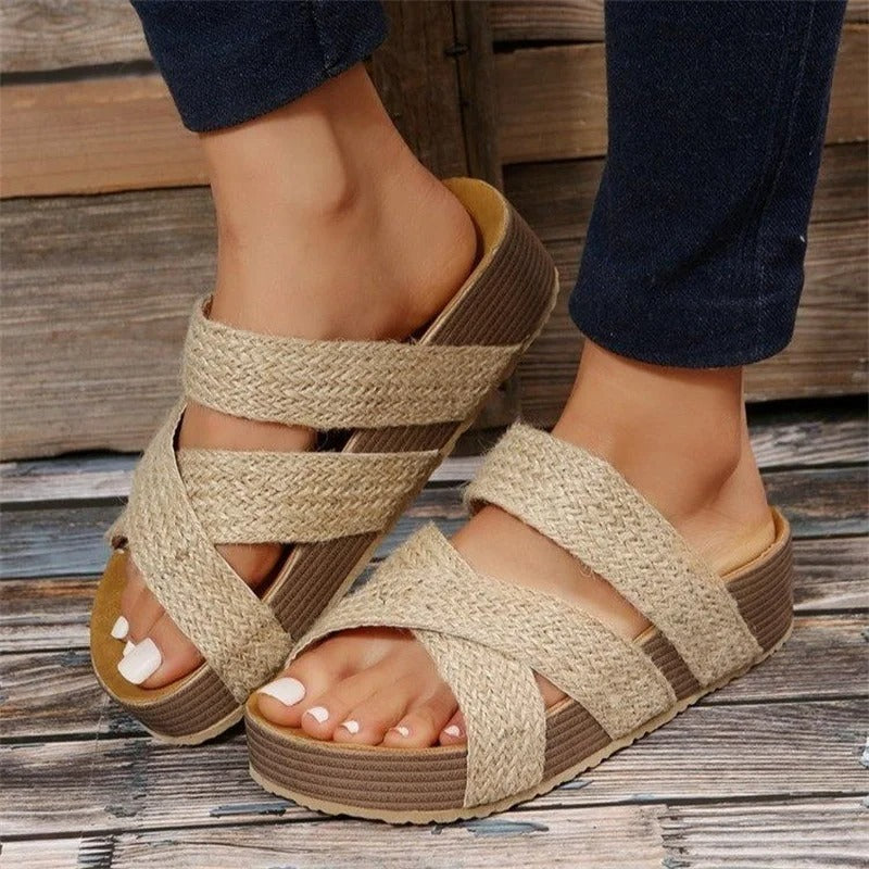 Aveline | Women Comfortable Everyday Summer Platform Sandals