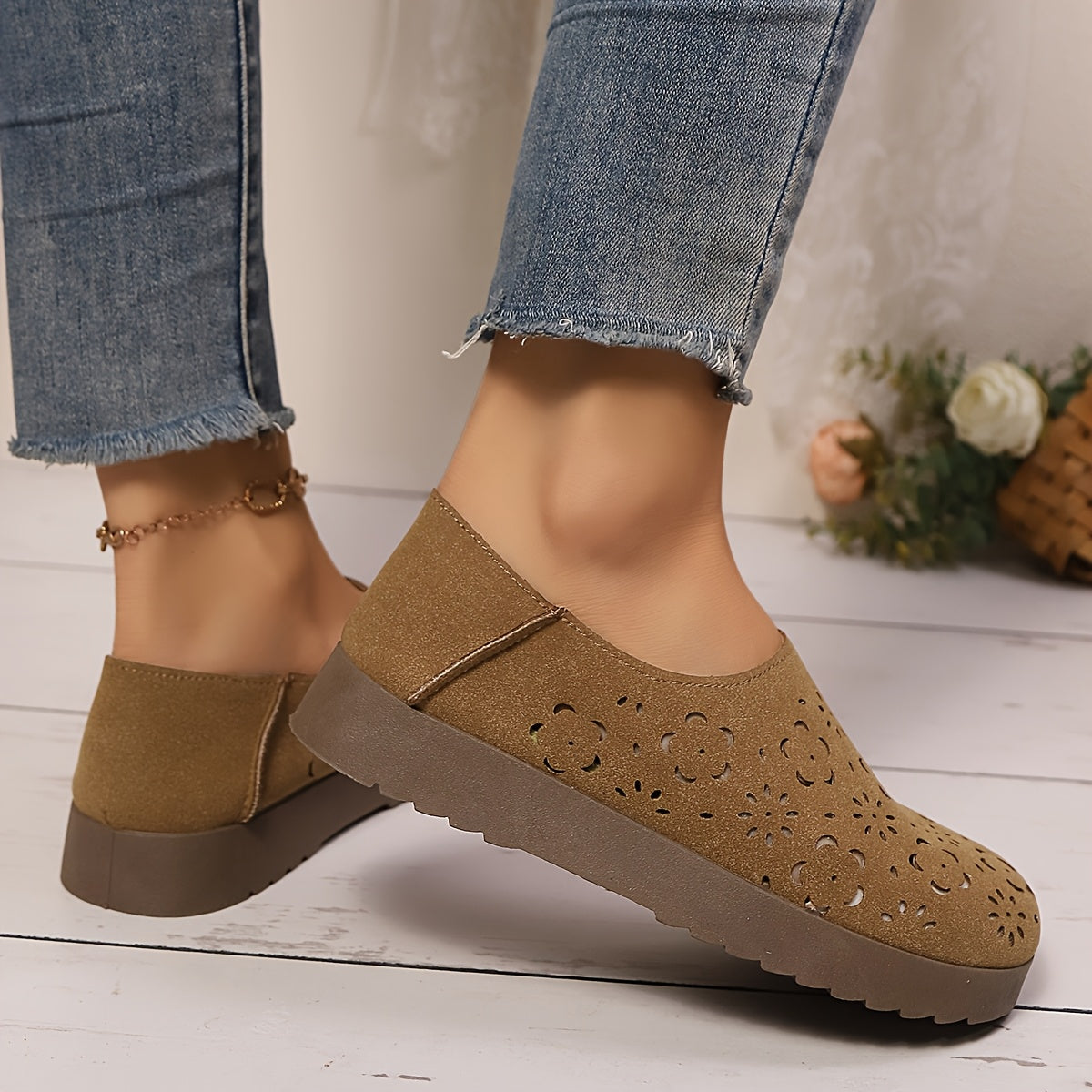 Lorna | Breathable Comfortable Slip-On Loafers