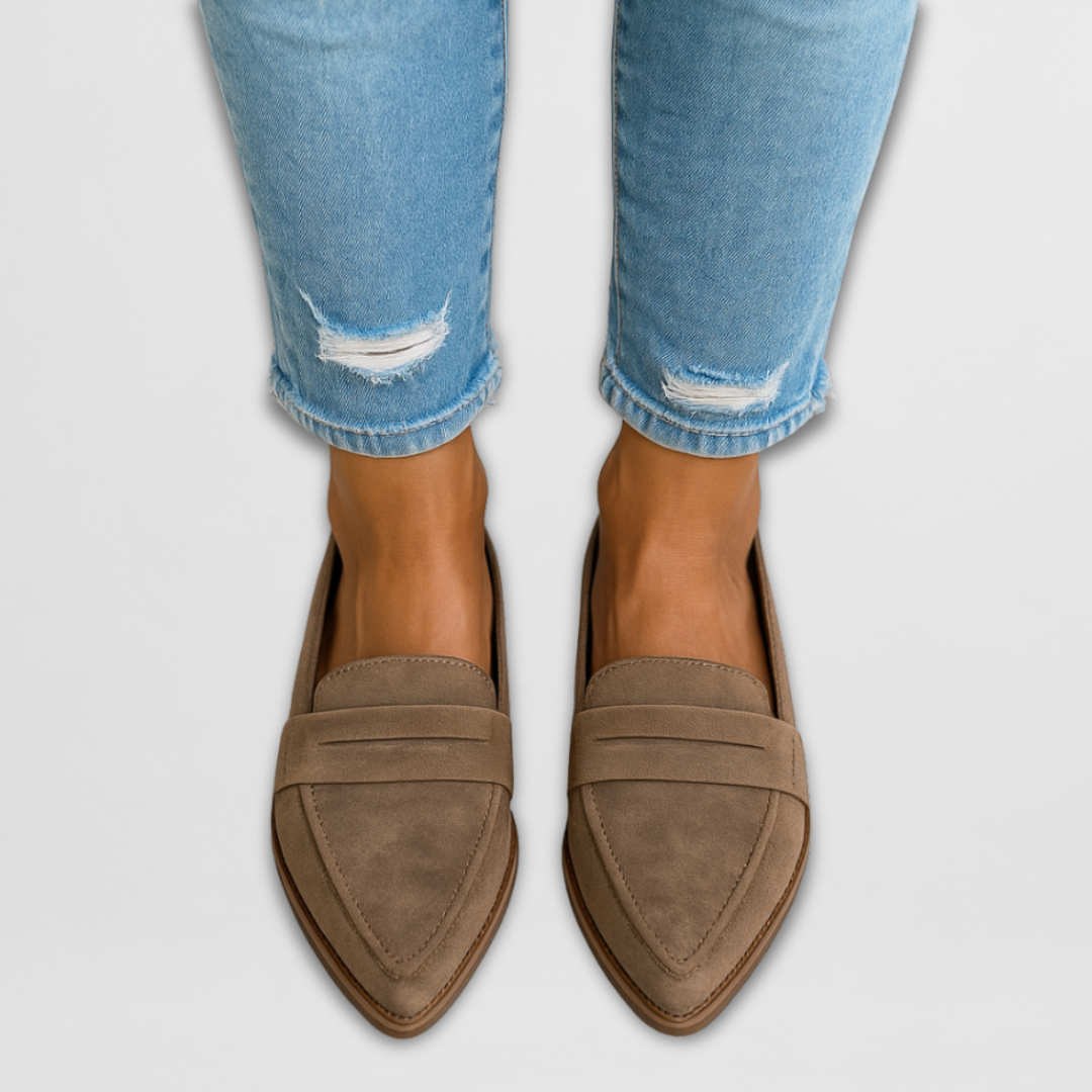 Sophia | Suede Loafers