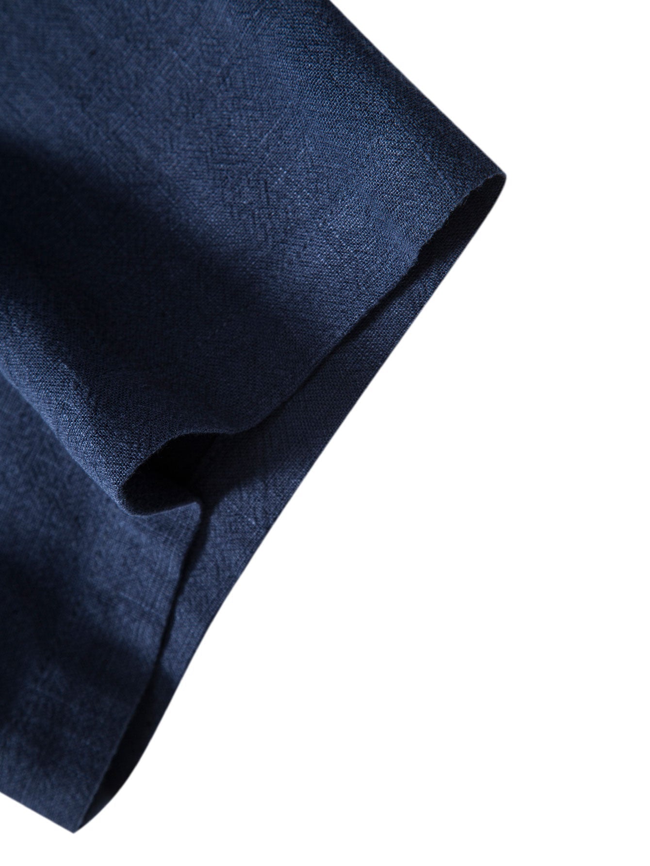 Evan | Shirt in linen and viscose blend with buttons and straight linen pants