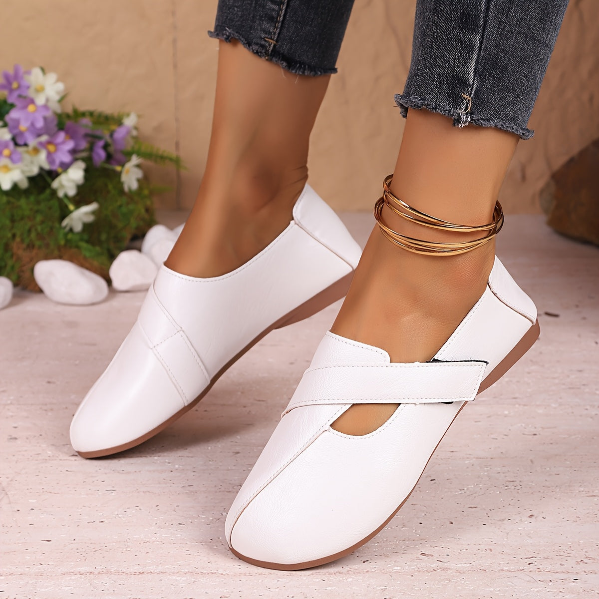 Mia | Chic Retro Comfortable Flats