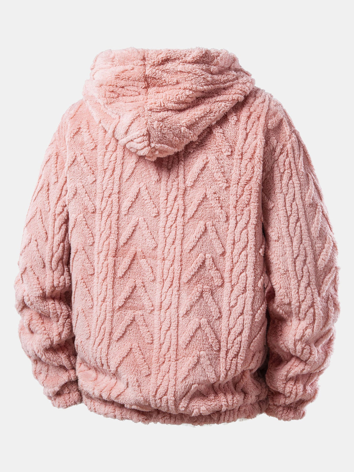 Men's Teddy Fleece 2-piece Set With A Casual Hoodie And Joggers – A Warm Set For Cold Days, Everyday Wear, And Leisure