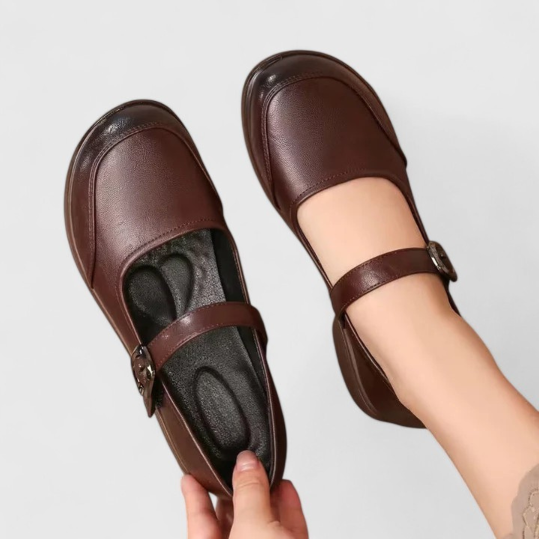 Mirella | Women Mary Jane Buckle Comfort Shoes