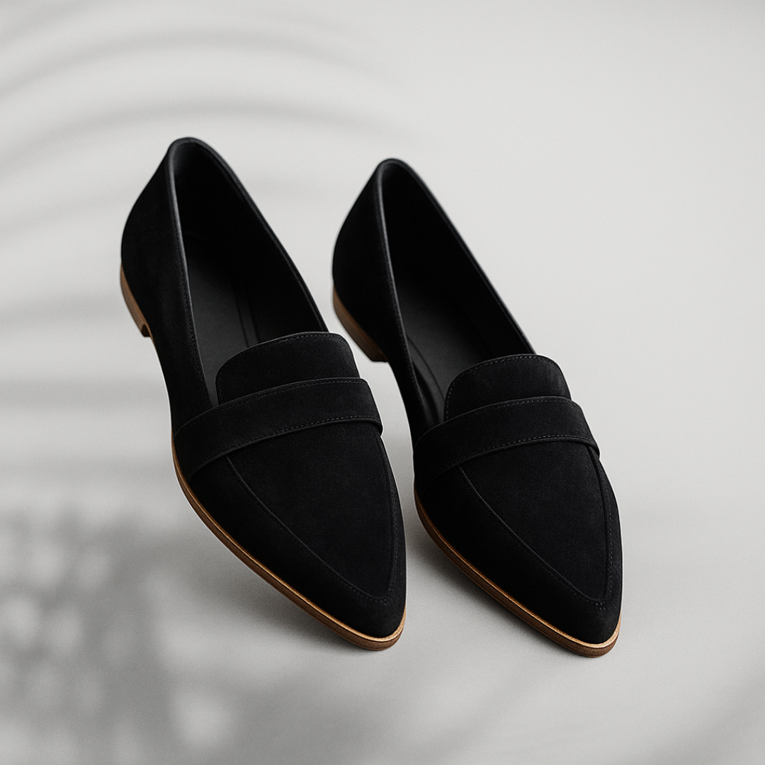 Livia | Women Minimalist Pointed Toe Slip On Loafers