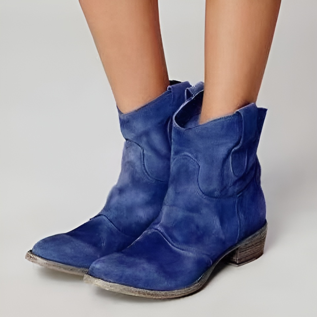 Natalie | Suede Ankle Boots