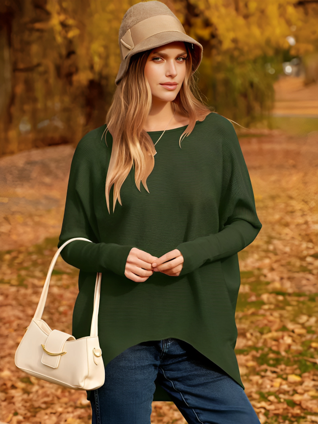 Agata - Elegant Oversized Jumper for Autumn