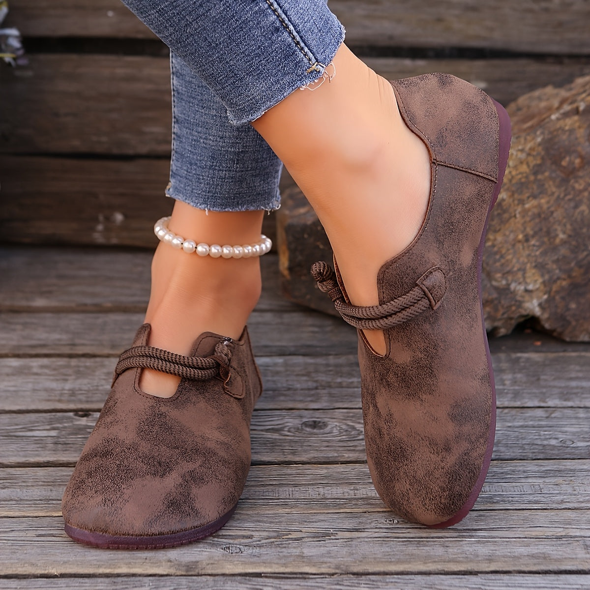 Jamie | Retro Style Slip-On Loafers