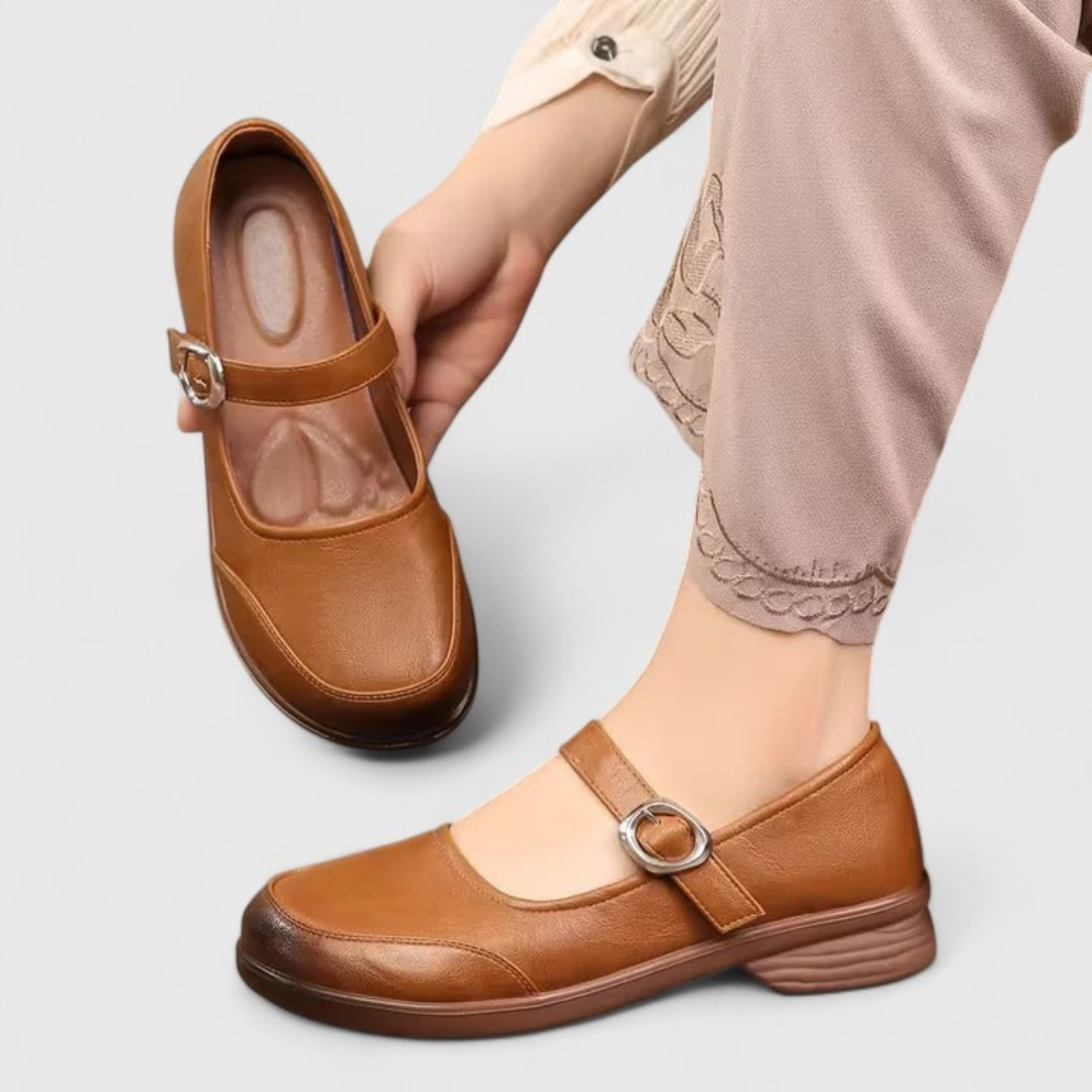Mirella | Women Mary Jane Buckle Comfort Shoes