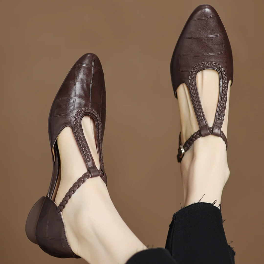 Lilly™| Kepa Leather Mary Janes
