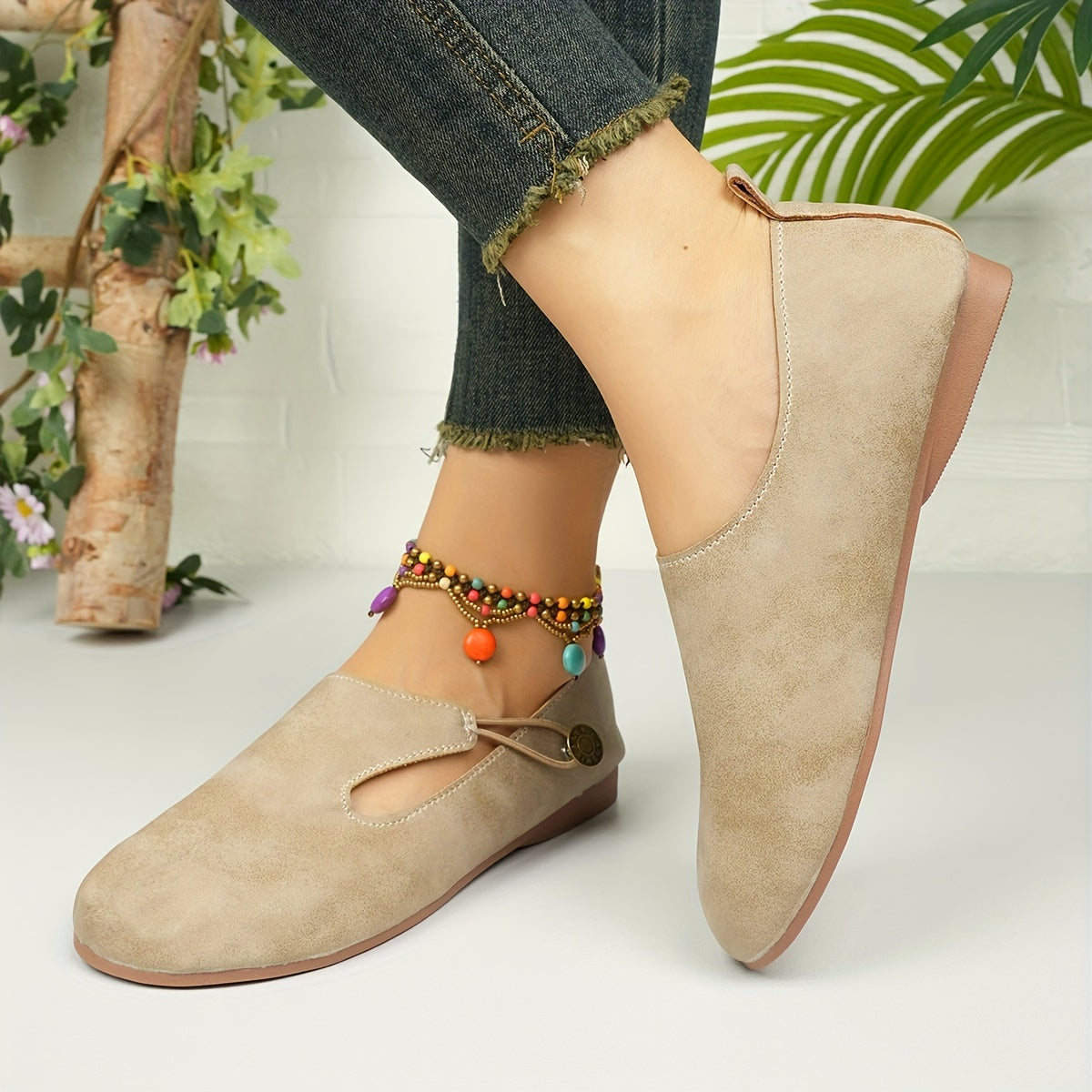 Marissa | Retro Non-Slip Comfort Flats