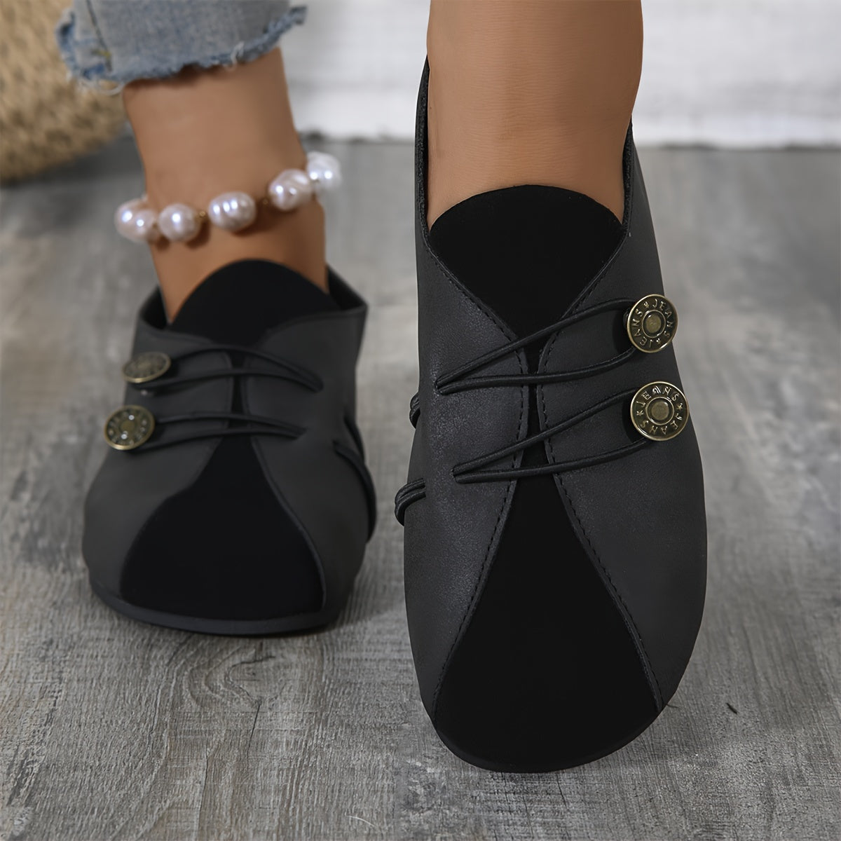 Tessa | Vintage Comfortable Ballet Flats