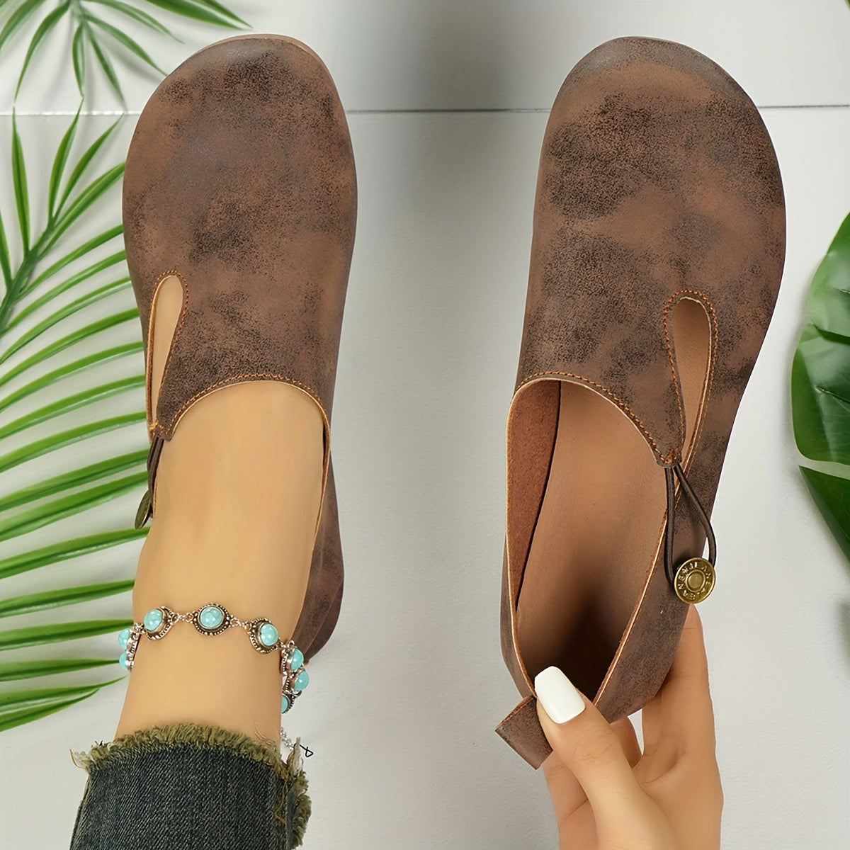 Marissa | Retro Non-Slip Comfort Flats
