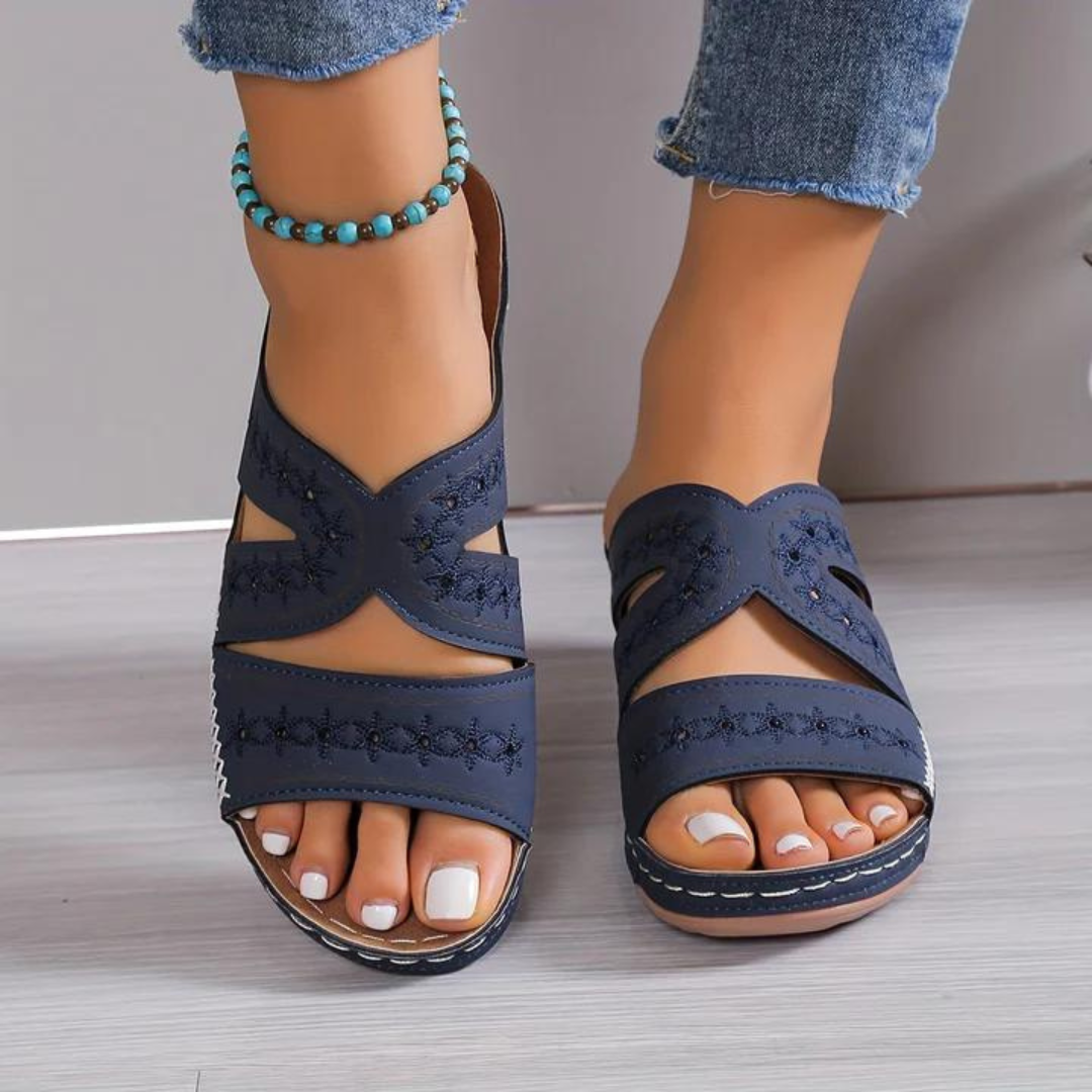 Elara | Women Comfortable Everyday Summer Sandals with Supportive Fit
