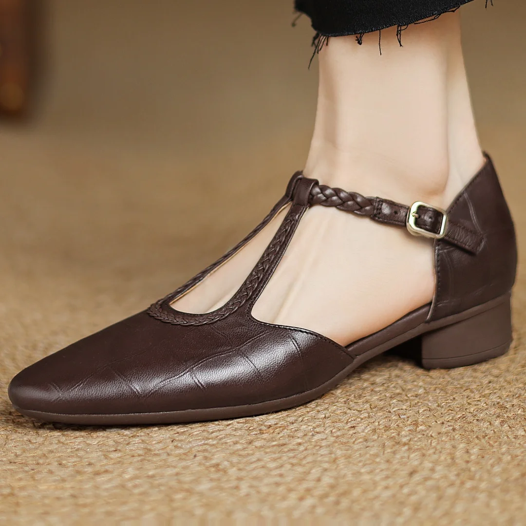 Lilly™| Kepa Leather Mary Janes