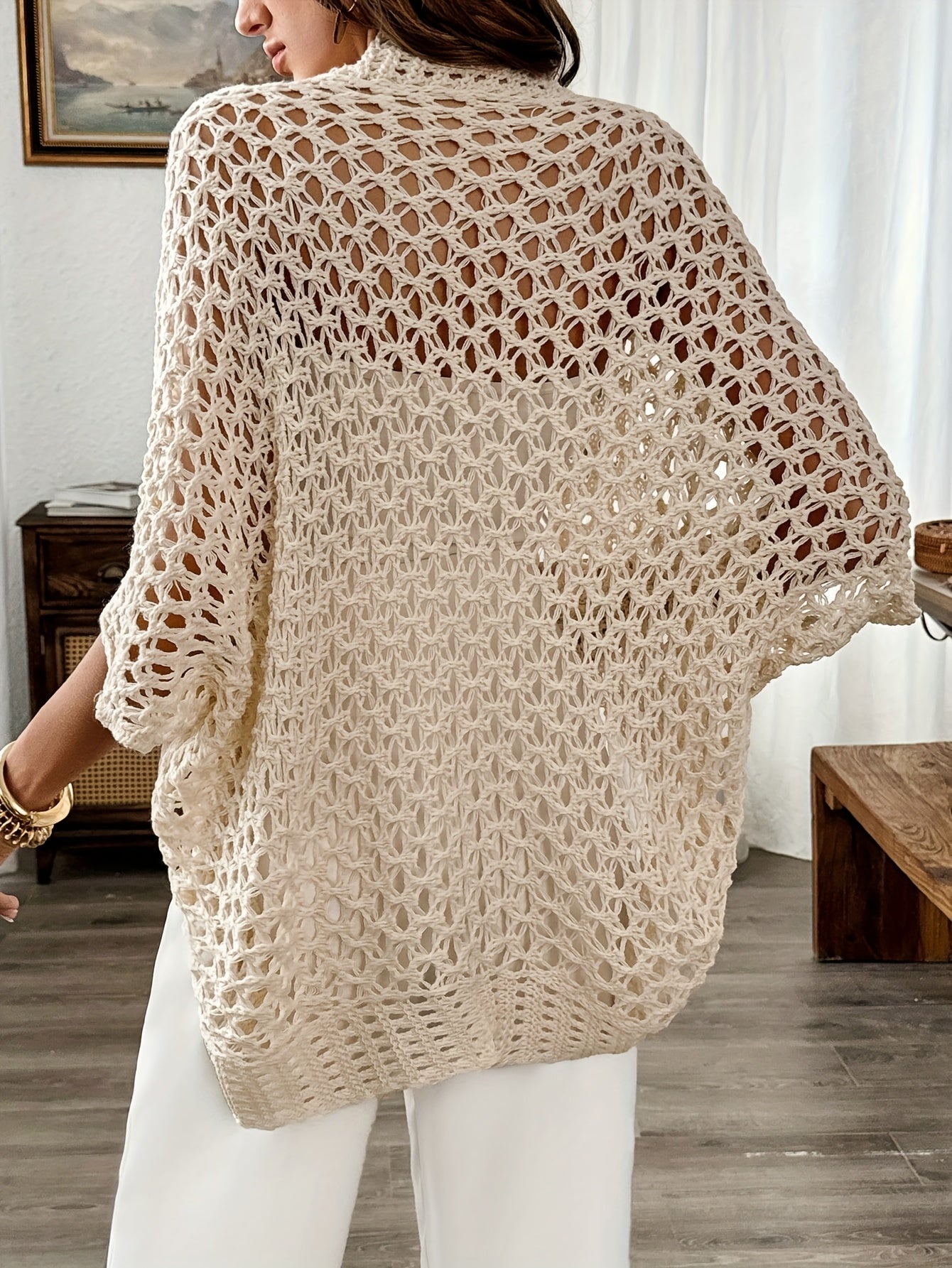 Noemi | Women Casual Open Drape Knit Cardigan