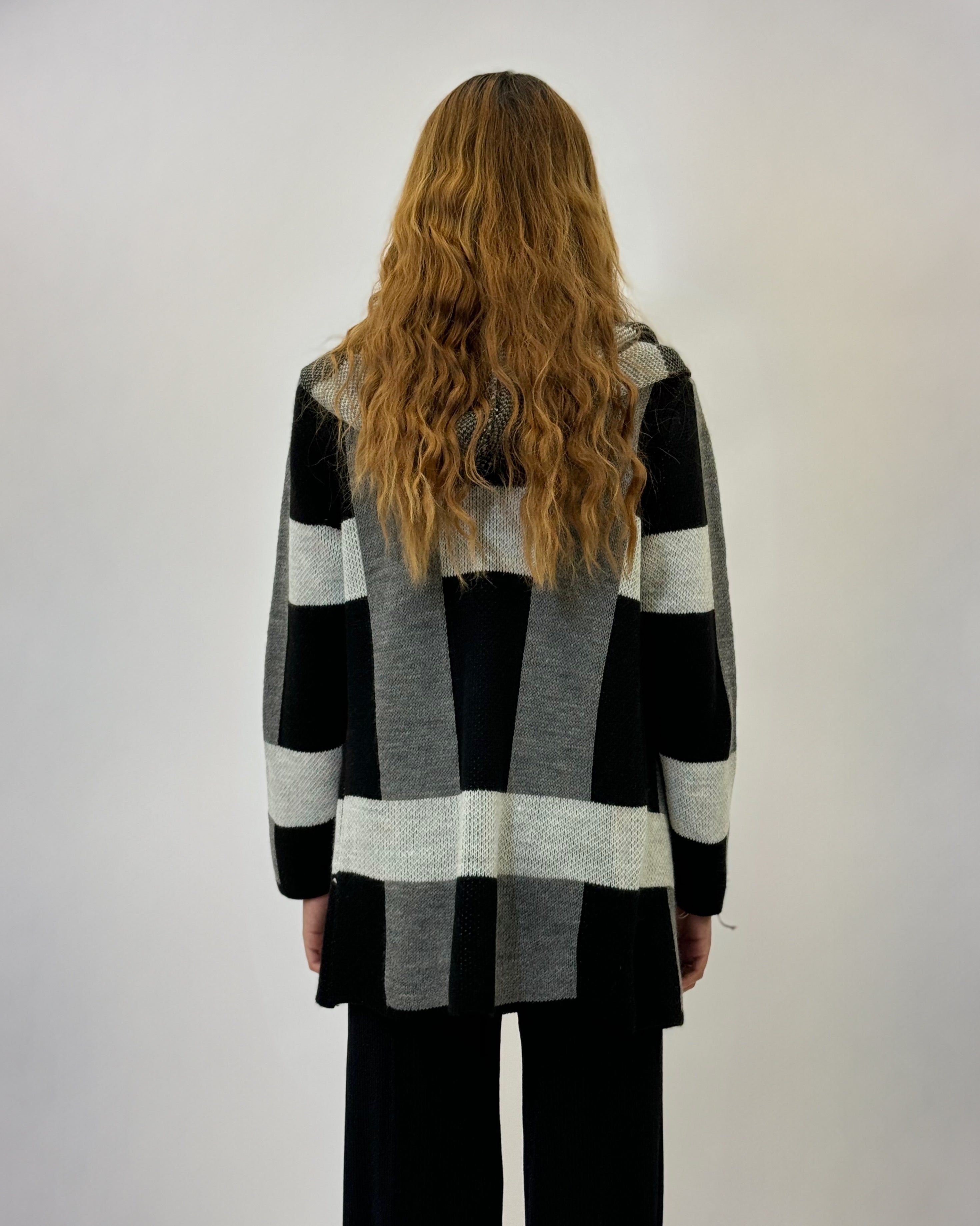 Jolanda - Women's Long Cardigan with Hood