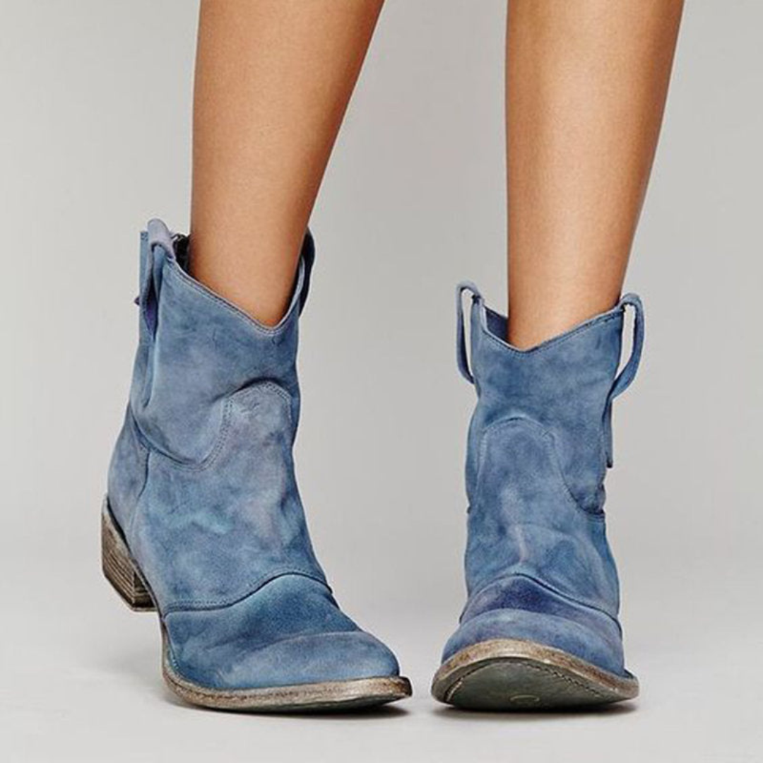 Natalie | Suede Ankle Boots