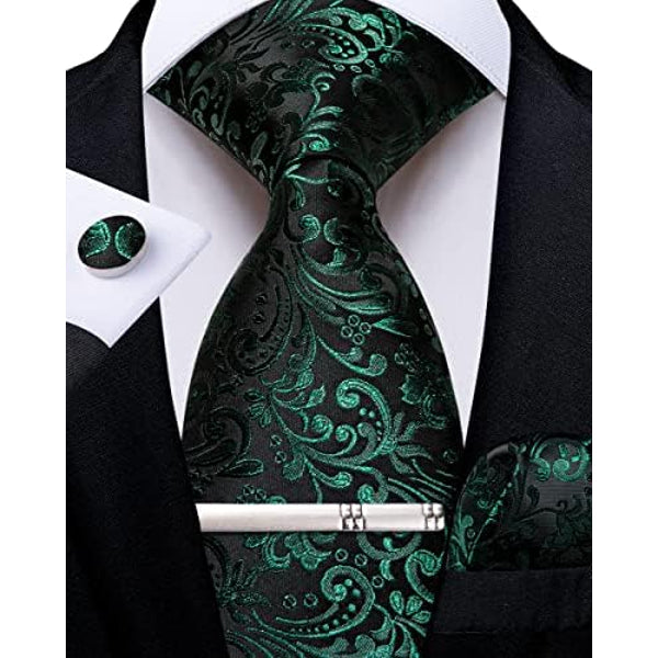 Men's Formal Paisley Tie – An Elegant Tie For Weddings, Parties, And Special Occasions