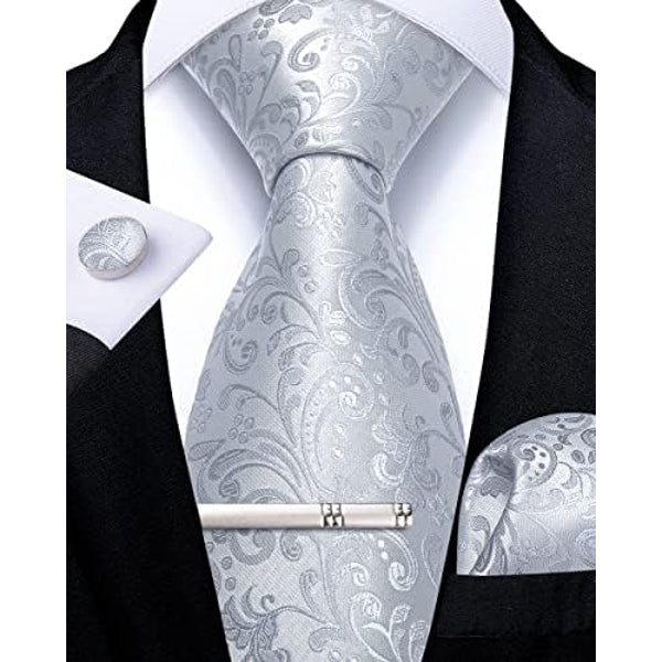 Men's Formal Paisley Tie – An Elegant Tie For Weddings, Parties, And Special Occasions
