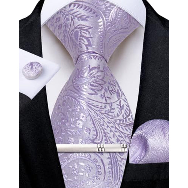 Men's Formal Paisley Tie – An Elegant Tie For Weddings, Parties, And Special Occasions