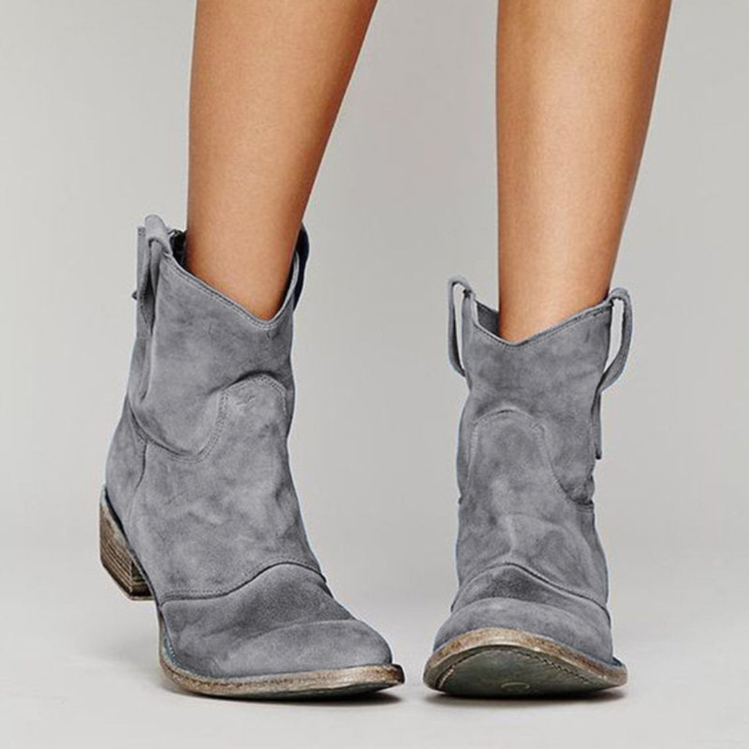 Natalie | Suede Ankle Boots